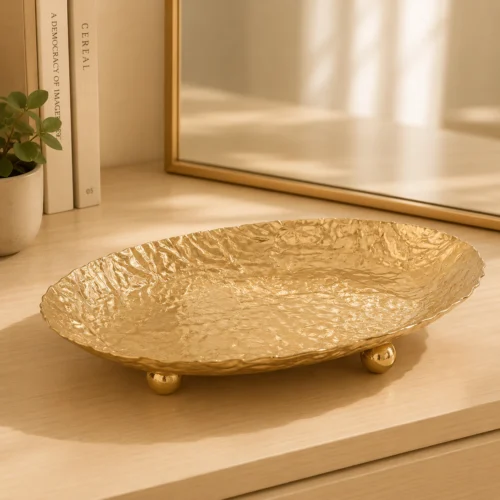 Luxury Gold Decorative Tray