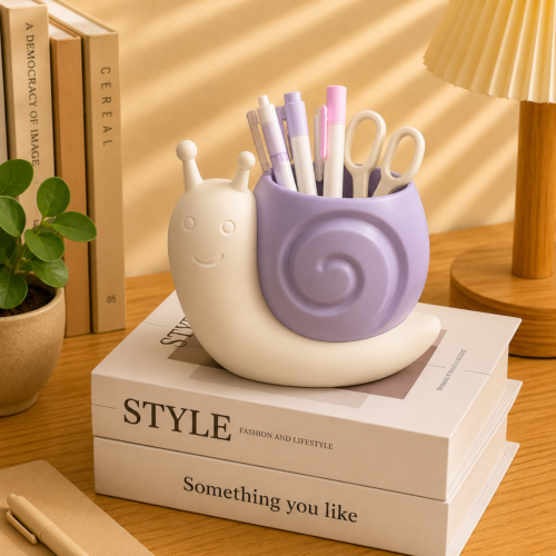 Snail Pen Holder(Multi-Color Available)