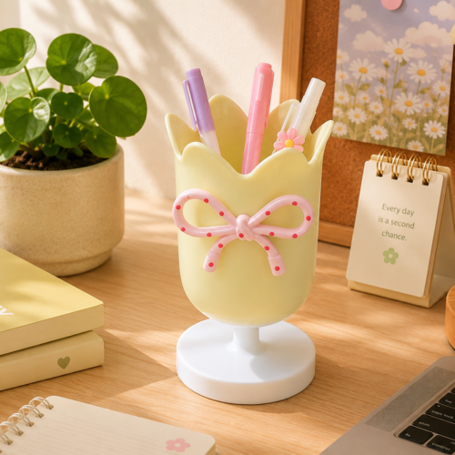 Tulip Pen Holder(Multi-Color Available)